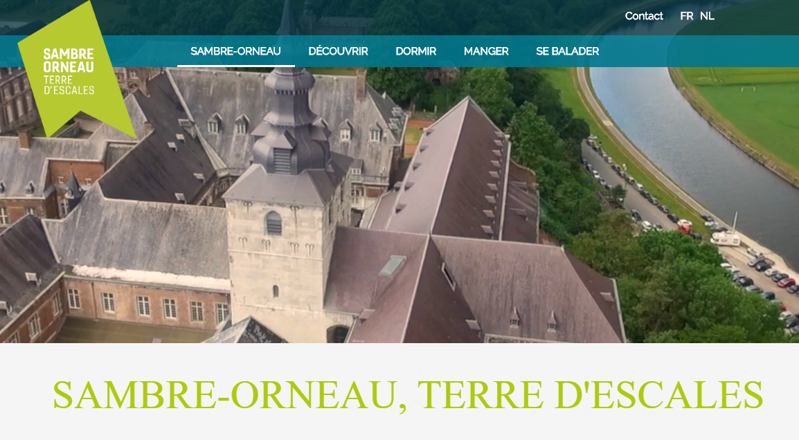 Site de la maison du tourisme Sambre-orneau